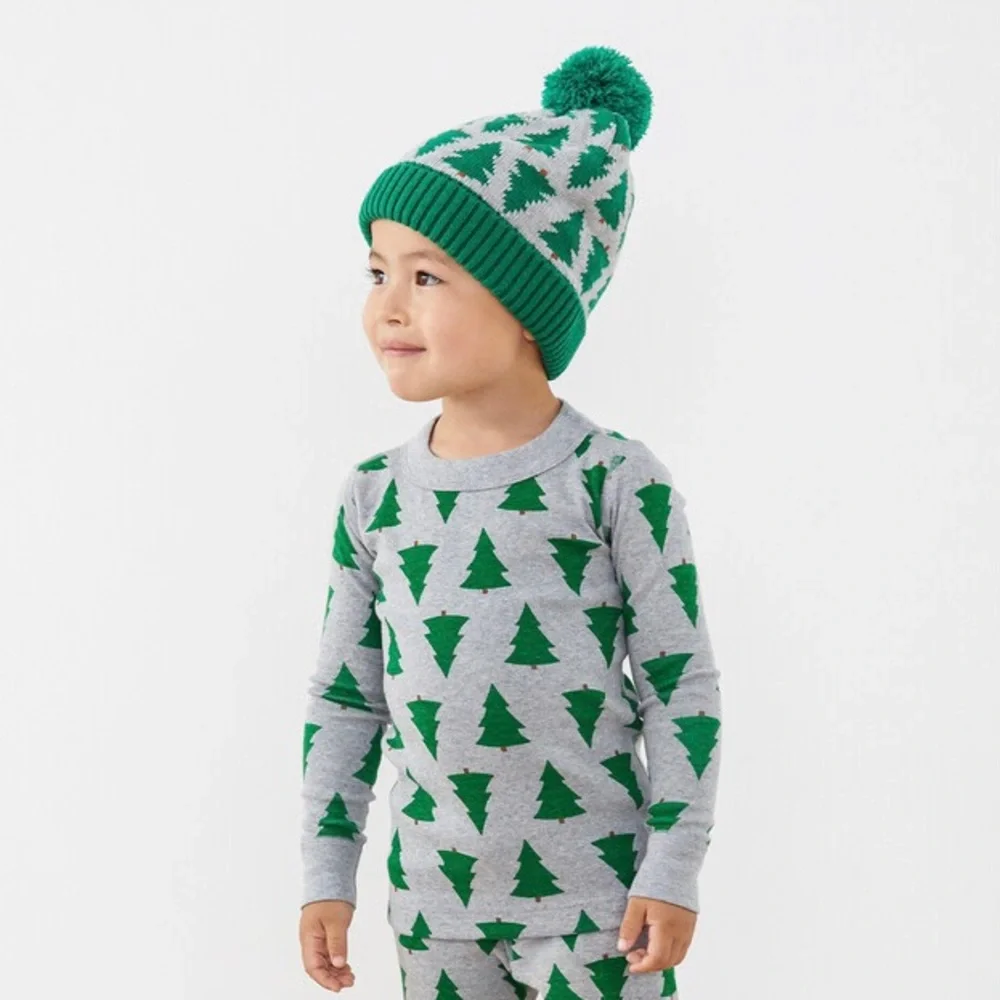Hanna Andersson Cozy‎ Sweaterknit Cap, Tannenbaum